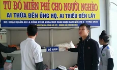 Bác sĩ kêu gọi xin quần áo,đặt tủ đồ miễn phí cho bệnh nhân nghèo