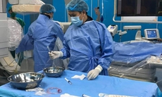 Can thiệp tim mạch thành công cho 2 bệnh nhi bị tim bẩm sinh tại Bệnh viện Sản Nhi Quảng Ninh