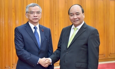 Thủ tướng  tiếp Bộ trưởng Bộ Tài nguyên và Môi trường Lào