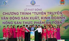 Phát động chương trình tuyên truyền, vận động sản xuất, kinh doanh nông sản, thực phẩm an toàn