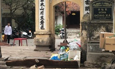 Bãi rác trước cổng chùa Mật Dụng, bao giờ được di dời?