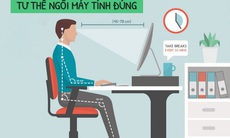 Cách giảm đau vai do dùng máy tính