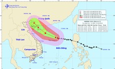 Siêu bão Sarika giật cấp 17 hướng vào Quảng Ninh- Nam Định