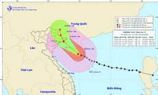 Bão số 7 cách Quảng Ninh- Hải Phòng khoảng 360km, gió giật cấp 16