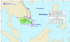 Áp thấp nhiệt đới hướng vào Bình Thuận - Bến Tre