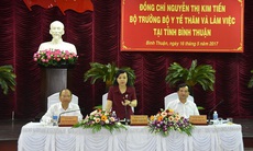 Bình Thuận: Hợp nhất trung tâm y tế và bệnh viện huyện là phù hợp và có nhiều thuận lợi