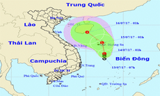 Xuất hiện vùng áp thấp trên Biển Đông