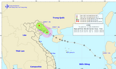 Áp thấp nhiệt đới vào Quảng Ninh- Hải Phòng, miền Bắc mưa lớn