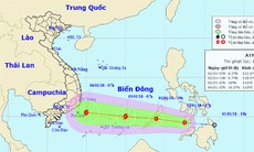 Áp thấp nhiệt đới mạnh lên thành bão, sắp đi vào Biển Đông