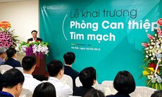 Bệnh viện Lão khoa Trung ương có thêm Phòng can thiệp tim mạch