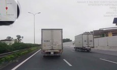 Phạt xe tải cố tình không nhường đường cho xe ưu tiên trên cao tốc Pháp Vân - Cầu Giẽ