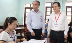 Bộ GDĐT thị sát công tác chấm thi THPT quốc gia tại Hà Giang