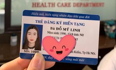Hoa hậu đầu tiên của Việt Nam đăng ký hiến tạng cứu người