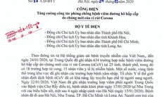 Hỏa tốc đề nghị 4 tỉnh tăng cường chống dịch bệnh do nCoV