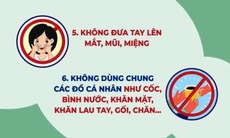 [Video] Những việc học sinh cần làm hàng ngày để phòng bệnh COVID-19