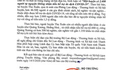 Yêu cầu kiểm tra việc "2.400 người không nhận tiền hỗ trợ do dịch COVID-19"