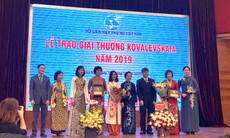 Thành công trong nghiên cứu dịch bệnh cúm mùa, các nữ nhà khoa học Viện VSDT TW nhận giải Kovalevskaia danh giá