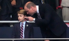 Tan chảy vì những biểu cảm đáng yêu của Hoàng tử George tại chung kết Euro 2020