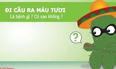 Đi cầu ra máu tươi, nguy cơ cao bị bệnh trĩ