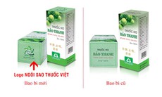 Thông báo về việc - In bổ sung Logo ngôi sao thuốc việt trên bao bì sản phẩm thuốc ho Bảo Thanh