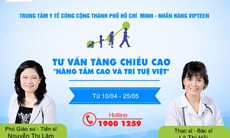 Chương trình khám, tư vấn tăng chiều cao cho trẻ tại TP Hồ Chí Minh