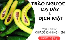 Chuyện viêm họng, trào ngược dạ dày, trào ngược dịch mật