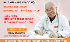 Ngăn chặn tăng huyết áp gây đột quỵ não khi nắng nóng bằng cách nào?