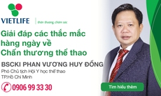 Giải đáp các thắc mắc hàng ngày về Chấn thương thể thao