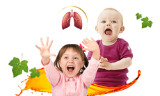 Giúp bé giảm ho, giảm viêm hô hấp