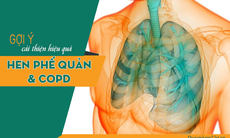 Giải pháp bảo vệ phổi từ bệnh hen suyễn, viêm phế quản COPD