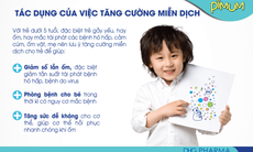 Cách nào giúp bé có sức đề kháng tốt, bớt ốm vặt