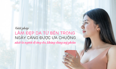 Giải pháp làm đẹp da cho người không dùng mỹ phẩm