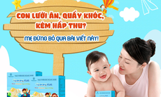 Bí quyết giúp con ăn ngủ ngon, phát triển khỏe mạnh