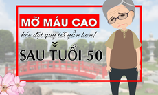 Hiểm hoạ đột quỵ sau tuổi 50 vì mỡ máu