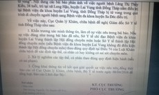 Bộ Y tế đề nghị làm rõ sự việc “Chẩn đoán sai, bệnh nhân tử vong” 