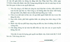 Bệnh viện Nhi Trung ương cùng công an làm rõ những vấn đề vướng mắc