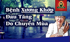 Thời tiết lạnh, ẩm thấp: Kè thủ của bệnh xương khớp