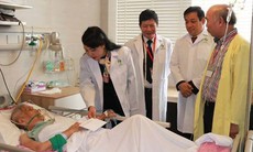 Bộ trưởng Bộ Y tế kiểm tra công tác khám chữa bệnh, trực tết tại một số bệnh viện
