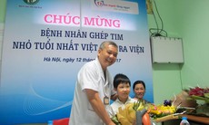 Trẻ nhỏ nhất Việt Nam được ghép tim đã ra viện 