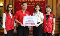 Hội Chữ thập đỏ Việt Nam cứu trợ khẩn cấp các tỉnh miền núi phía Bắc bị ảnh hưởng mưa lũ