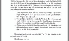 Bộ Y tế vào cuộc vụ công dân phản ánh giao nhầm con tại bệnh viện huyện 6 năm trước