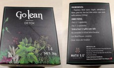 Buôn bán thực phẩm Go Lean Detox có chất cấm, Công ty TNHH Mat Xi S.G bị xử phạt hơn 160 triệu đồng
