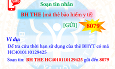 Người dân có thể tra cứu quá trình đóng, hưởng BHXH, BHYT qua dịch vụ tin nhắn