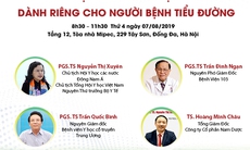 Chờ đón hội thảo khoa học dành riêng cho người bệnh tiểu đường