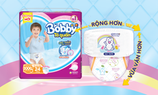 Tã quần Bobby ra mắt cỡ XXXL cho bé lớn đến 35kg