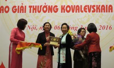 Hai nhà khoa học nữ được nhận giải thưởng Kovalevskaia 2015 