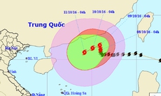 Bão số 6 tăng cấp, bẻ quặt hướng di chuyển