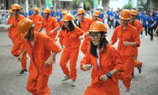 Màn nhảy flashmob ấn tượng của sinh viên Đại học Xây dựng