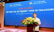 Tập huấn cập nhật các xét nghiệm y khoa và Thalassemia cho bác sỹ 6 tỉnh Bắc Bộ