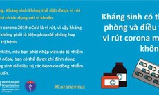 Giải pháp hạn chế kháng thuốc trong đại dịch COVID-19